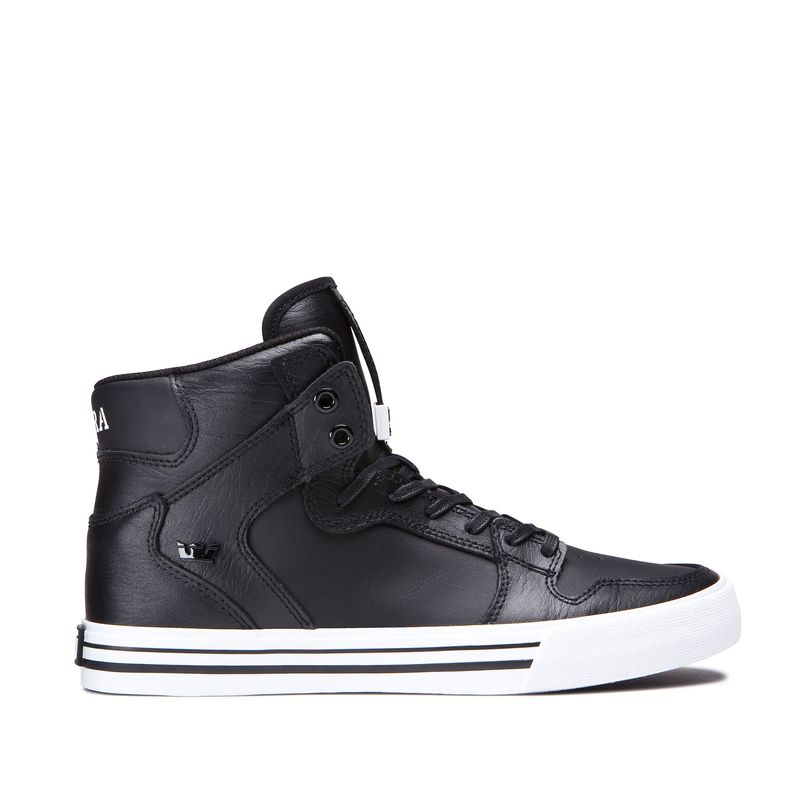 Supra Vaider High Top Schuhe Damen - Schwarz ASW16034